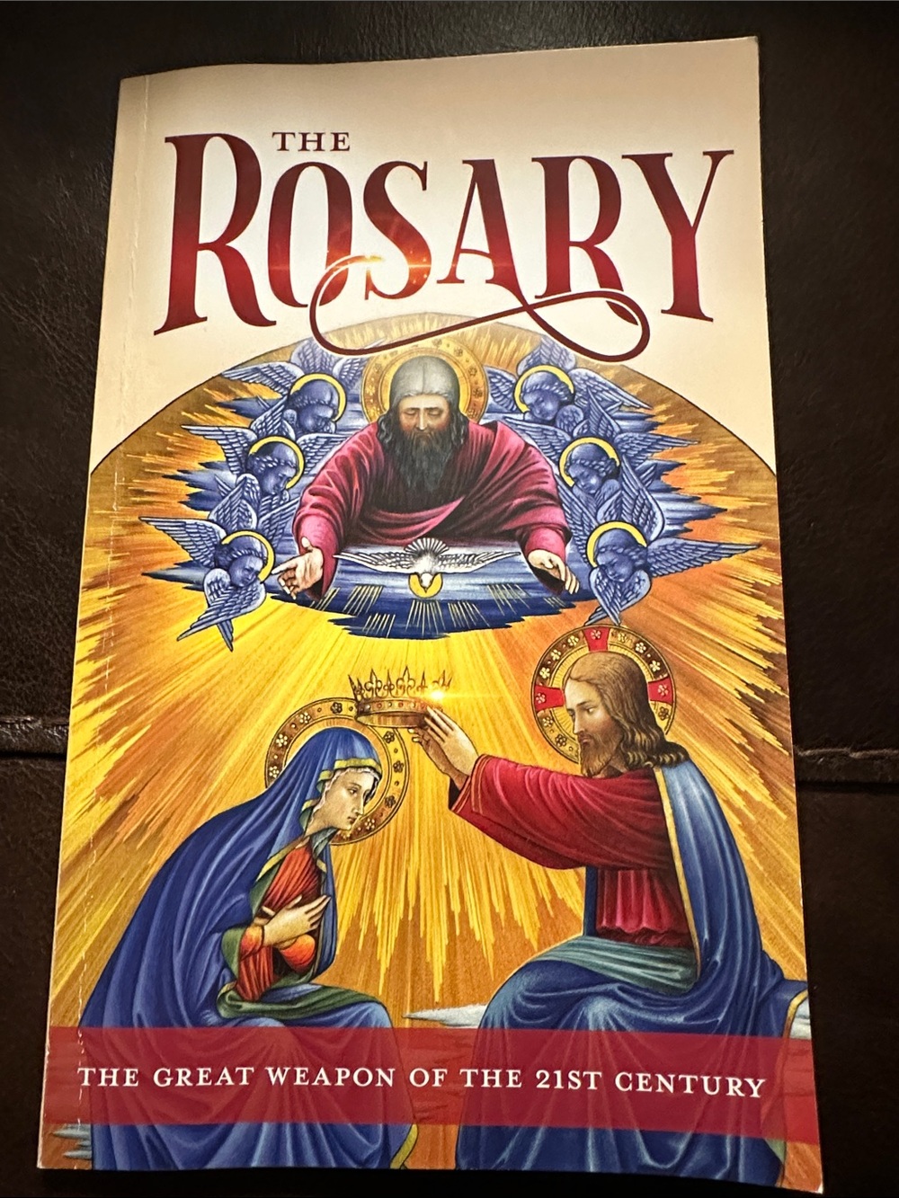 The Rosary Book - Religious Prayer Guide to praying to the Rosary paperback